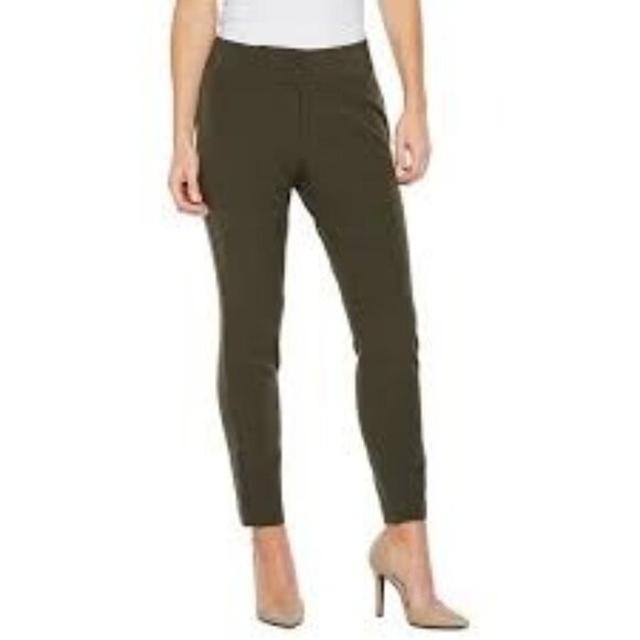WORTHINGTON CURVY‎ SKINNY DRESS PANTS SIZE 4 - Picture 1 of 7